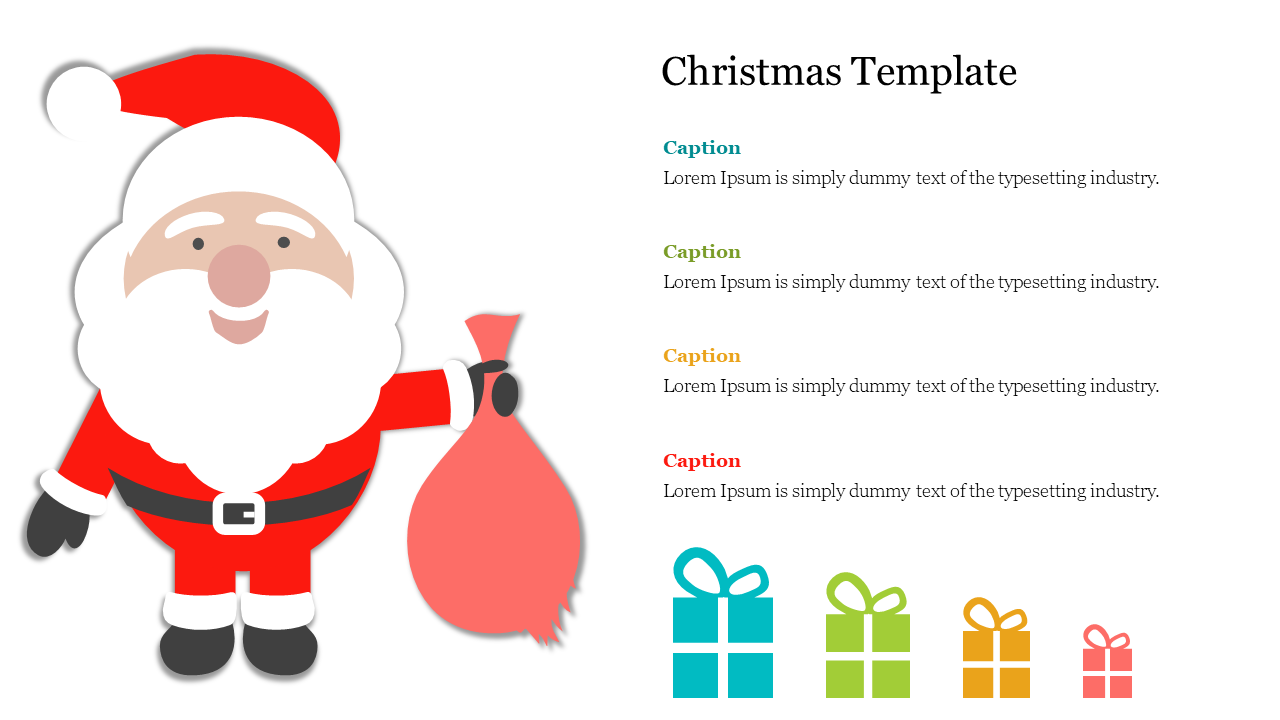 Free - Free Christmas Slideshow Google Slides and PPT Template